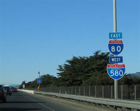 California Interstate 580 Aaroads Shield Gallery