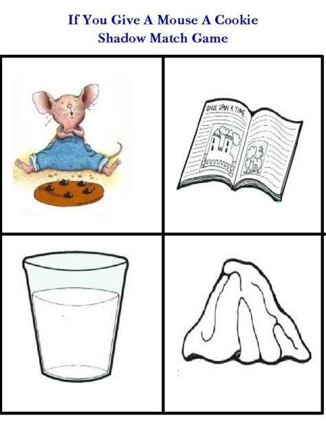 The classic book, 'if you give a mouse a cookie,' by laura numeroff, contains simple humor that kids enjoy reading or included in this if you give a mouse a cookie printables pack you will find a printable story book which can be learning colors with fun color themed printable worksheets ». Kindergarten: Holding Hands and Sticking Together: Mrs ...