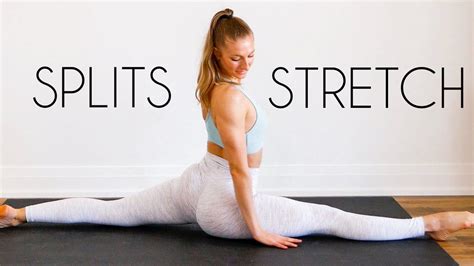 MIN STRETCH FOR SPLITS Front Splits Flexibility Routine YouTube Flexibility Routine Hip