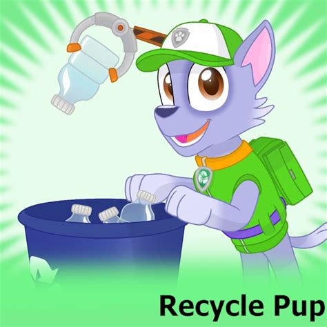 Recycle Pup Rocky Spoiler Image Paw Patrol Rocky Pup Paw Patrol