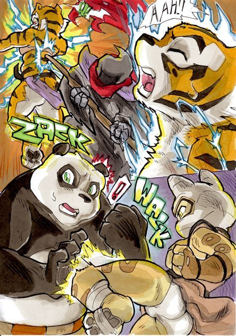 Kung Fu Panda Po And Tigress Comic 2543 Infobit