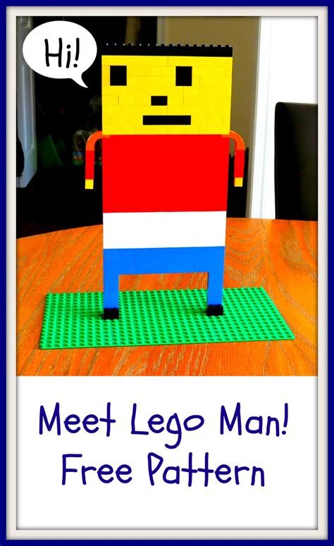 City Of Motherly Love Build Your Own Lego Man Free Pattern