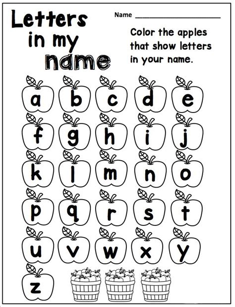 Free Printable Letter Recognition Worksheets For Preschoolers
