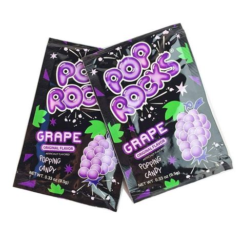 Pop Rocks Popping Candy Grape 24 Count