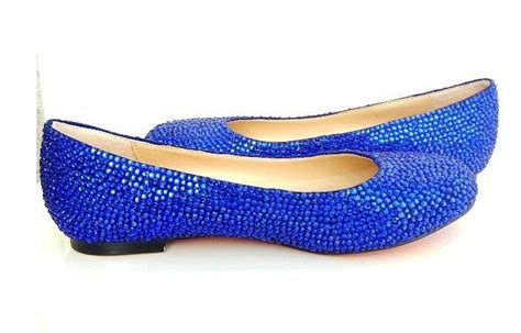 Buy Royal Blue Flats Womens In Stock