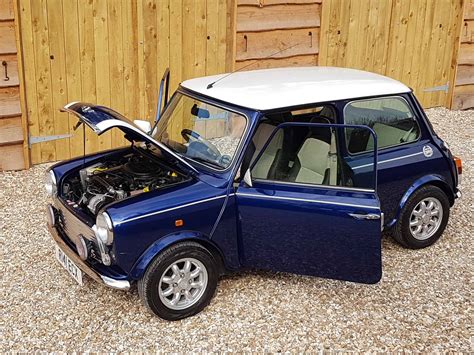 Now Sold Rover Mini Cooper In Tahiti Blue On Just 18200 Miles