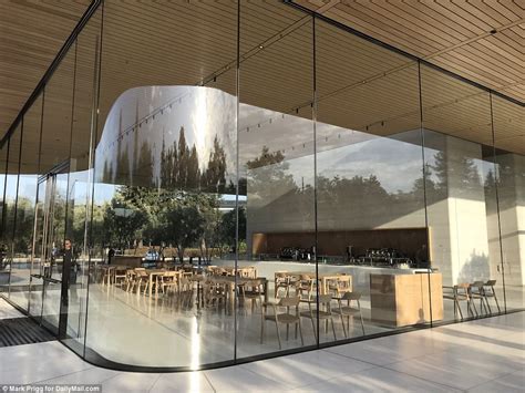 Inside Apple Park First Look At The Steve Jobs Theater Daily Mail Online