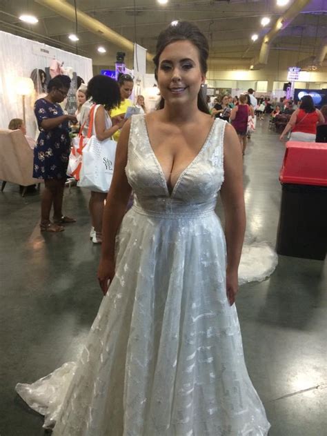When The Wedding Dress Shows More Cleavage Then Normal Rweddingsgonewild