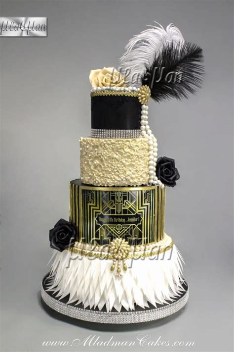 It also comes with ewok cupcakes. The Great Gatsby Theme Cake - Cake by MLADMAN | Gatsby ...