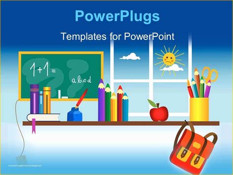 Free School Powerpoint Templates Of Powerpoint Template A Classroom