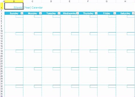 10 Excel 2010 Calendar Template Excel Templates