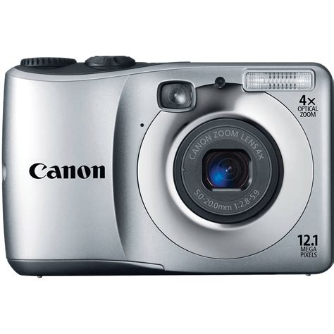 Canon Powershot A1200 Digital Camera Silver 5031b001 Bandh Photo