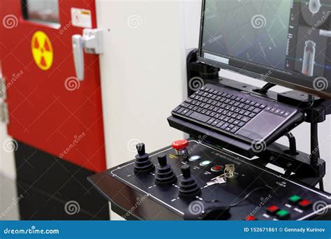 Computer Controlled X Ray Inspection System Stock Image Image Of