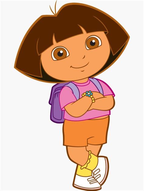 Dora The Explorer Sticker By Sachpatch In 2021 Cartoon Caracters