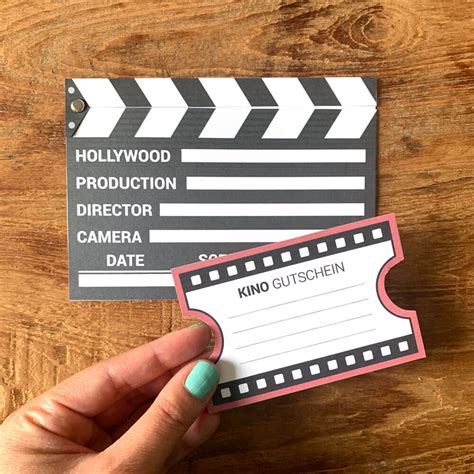 Gutschein basteln vorlage kinogutschein basteln briefumschlag basteln diy geschenke verpacken geschenke basteln einladungskarten basteln laternen basteln. Kinogutschein Kinoticket Vorlage Zum Ausdrucken ...