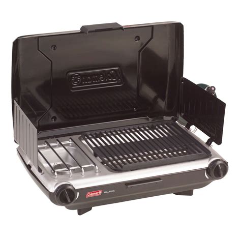 Coleman® Tabletop Propane Gas Camping 2 In 1 Grillstove 2 Burner