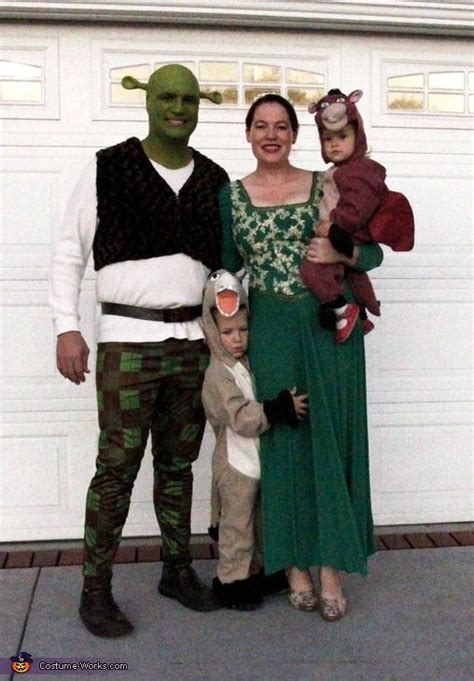 Printable Shrek And Donkey Halloween Costumes