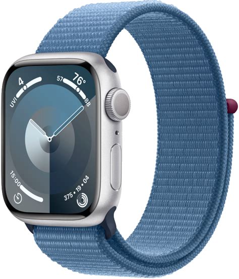 Часы Apple Watch Series 9 Gps 41мм корпус из алюминия Серебро ремешок