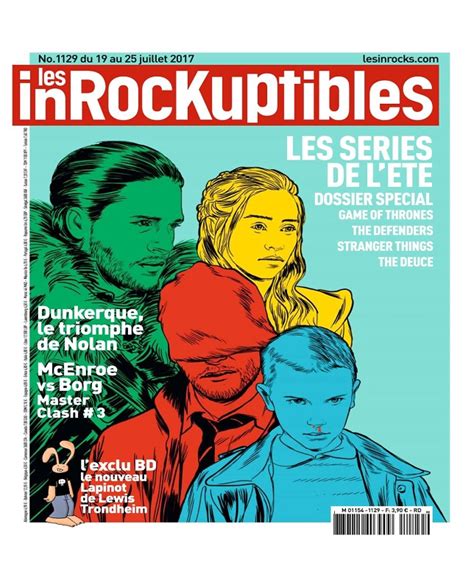 Les Inrockuptibles N°1129 Du 19 Au 25 Juillet 2017 Telecharger Des Magazines Journaux Et