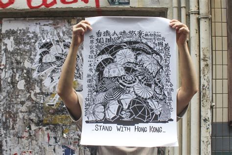 Hong Kong Protest Art Headed For The Streets Of London And Amsterdam