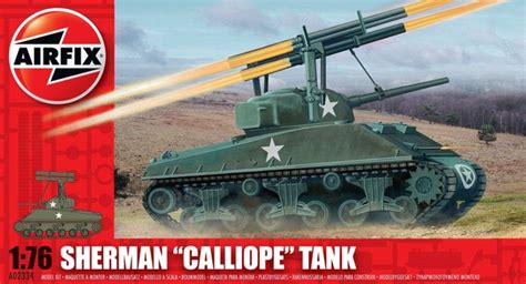 Sherman Calliope Tank Airfix 02334
