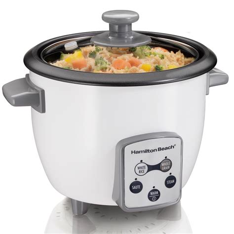 Noodles normally take about 10 minutes to be ready when using a rice there are two methods on how to cook pasta. Hamilton Beach Rice Cooker - 6-Cup (Cooked) - 37506