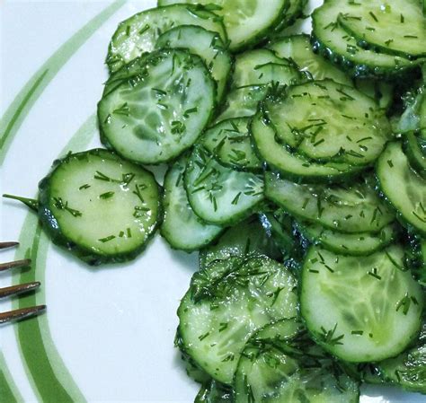 Gurkensalat German Cucumber Salad German Culture