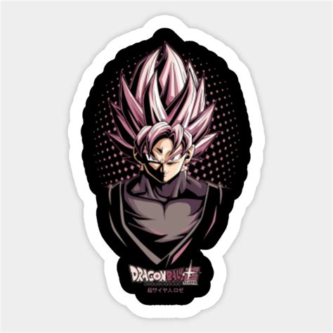 Goku Black Dragonball Sticker Teepublic