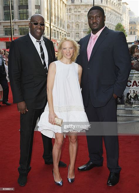 Cass Pennant Natalie Press And Nonso Anozie Arrive At The Premiere