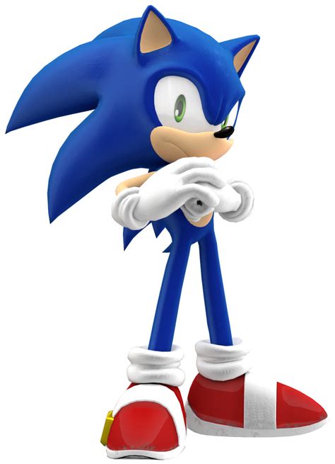 Angry Sonic Pose By Jaysonjeanchannel On Deviantart
