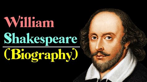 Engwilliam Shakespeare Biography Youtube
