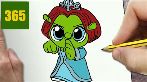 Sur ce coloriage magique, vous avez un dessin sur lequel on peut deviner une forme pour le dessin vitrine de noel facile. COMMENT DESSINER FIONA KAWAII ÉTAPE PAR ÉTAPE - Dessins kawaii facile - YouTube