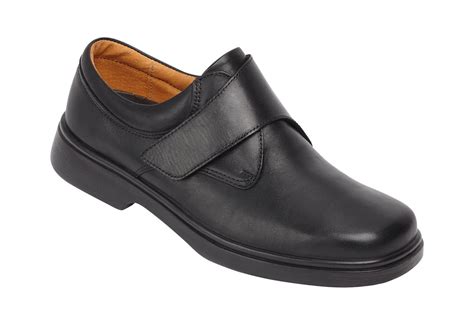 Mens Extra Wide Fit Velcro Fastening 4e Width Shoes 12 Uk