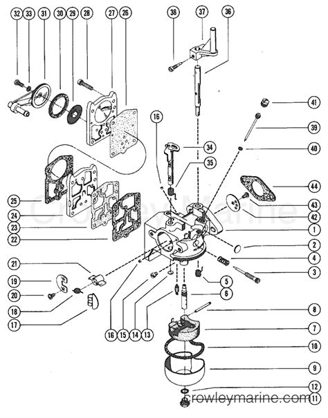 90 Hp Mercury Outboard Motor Parts Diagram