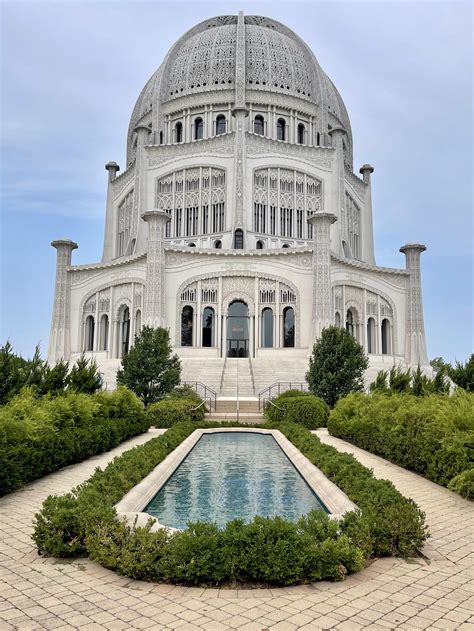 Baháí House Of Worship Wilmette Illinois Usa Designed By Louis