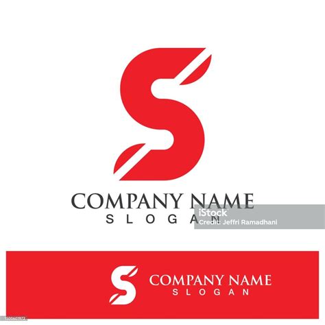Vektor Desain Logo Surat S Perusahaan Bisnis Ilustrasi Stok Unduh