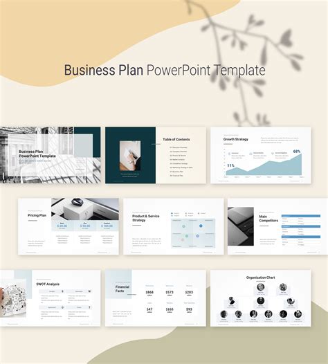 Business Plan Powerpoint Template Jesicloud