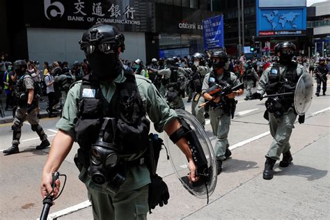 Some 270 people were arrested for illegal assembly local time as of late sunday, and another 19 held. Hong Kong Police Arrest 300 as Thousands Protest