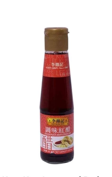 Lee Kum Kee Seasoned Red Vinegar 207mL Lazada PH