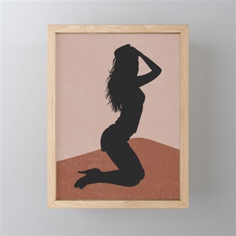 Sexy Lady Posing Naked Woman Erotic Poses Nude Art Print Kamasutra