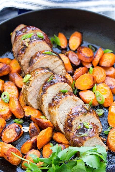 This Easy Pork Tenderloin Is Marinated In A Honey Hoisin Sauce And Then