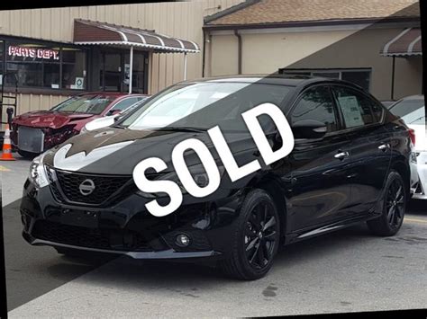 2018 Used Nissan Sentra Sr Midnight Edition At Saw Mill Auto Serving