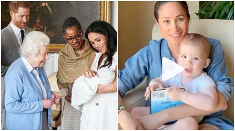 It's been the most amazing. Prince Harry & Meghan Markle Celebrate Baby Archie's First ...