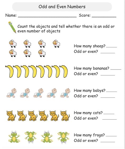Even And Odd Exercise Perimeter Worksheets 2nd Grade Worksheets