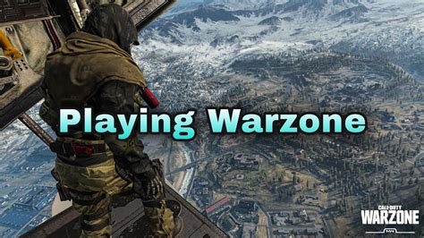 Playing Warzone Youtube