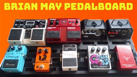 Brian may's entire career has been almost exclusively spent with the guitar that he and his father built in 1964. Brian May guitar rig TEST pedalboard 2X VOX mv50 - YouTube