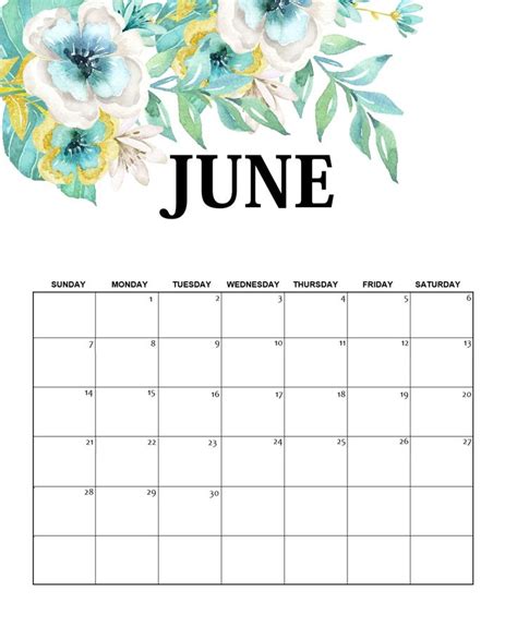 Free Monthly Calendar Template Calendar Printables Free Blank