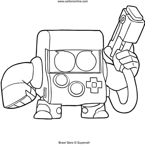 Bit Brawl Stars Kleurplaat Pin On Brawl Stars Coloring Pages The Best