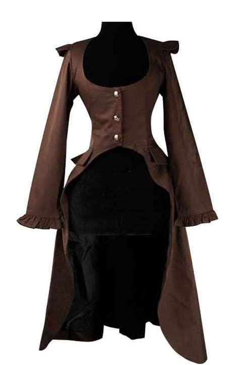 Steampunk Aristocrat Polyester Tailcoat