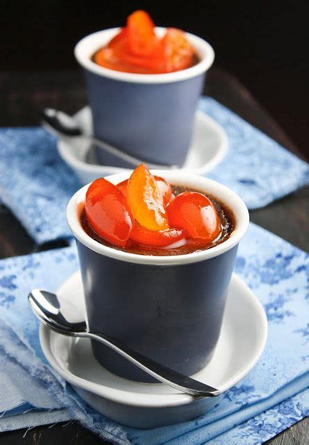 Chocolate Orange Pots De Creme With Candied Kumquats Sprinkle Bakes